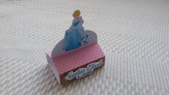 Porta Chocolate Cinderela