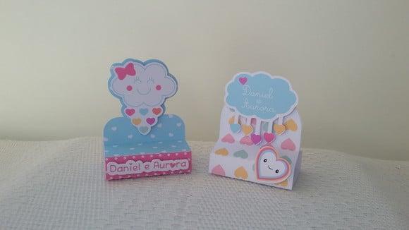 Porta Chocolate Chuva de Amor