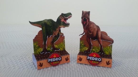 Porta chocolate Dinossauros