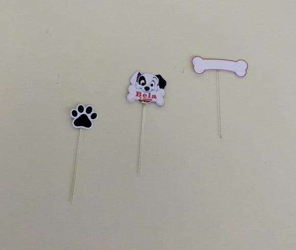 Topper para Doces 101 Dálmatas- 50 Unidades