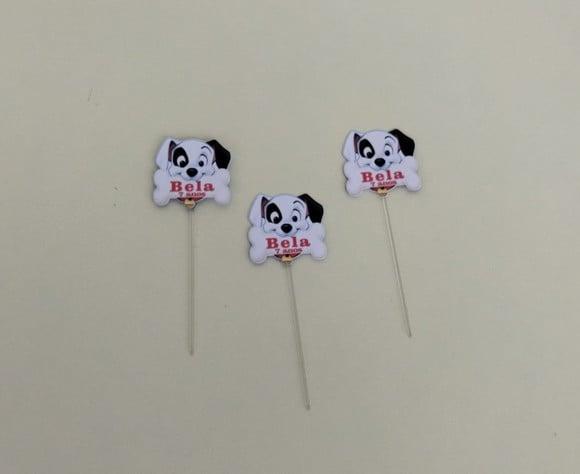 Topper para Doces 101 Dálmatas- 50 Unidades