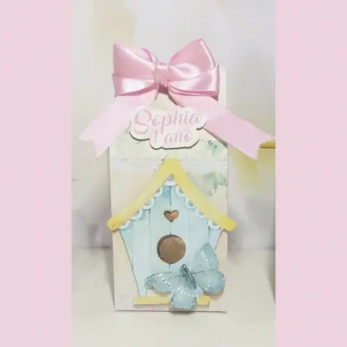 30 Caixas Milk Personalizadas Jardim Luxo 3d