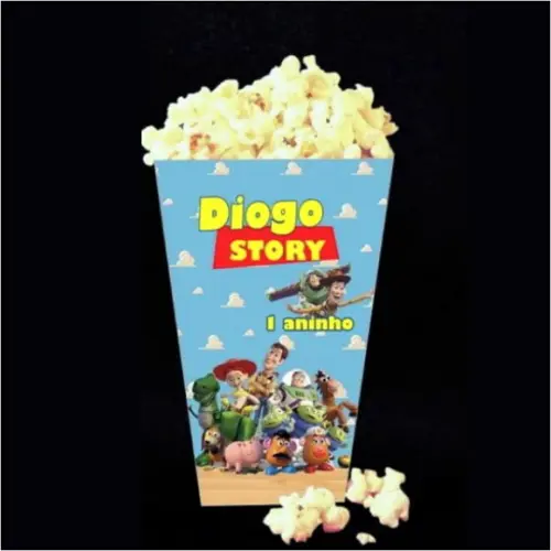 Caixa Pipoca Toy Story - 20 Unidades