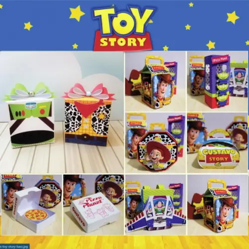 Kit Festa 141 Lembrancinhas Personalizadas Toy Story Luxo