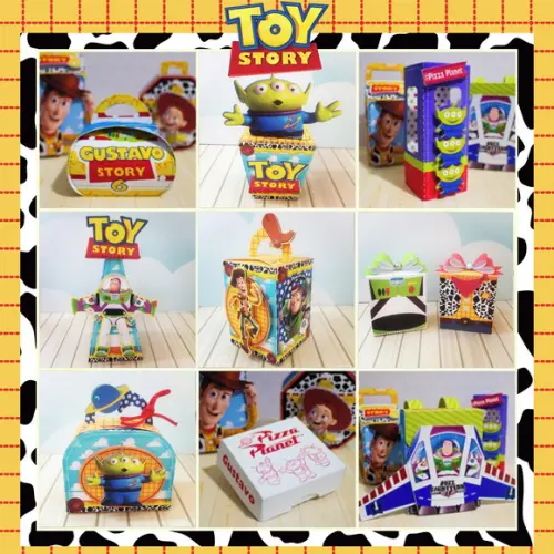 Kit Festa 15 Lembrancinhas Personalizadas Toy Story Luxo