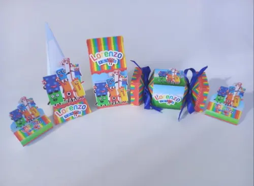 Kit Festa 20 Lembrancinhas Numberblocks