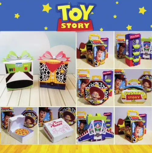 Kit Festa 20 Lembrancinhas Personalizadas Toy Story Luxo