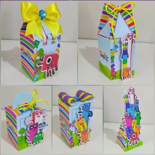 Kit Festa 25 Lembrancinhas Numberblocks 2024