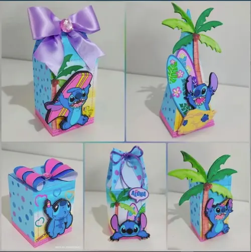Kit Festa 25 Lembrancinhas Personalizadas Lilo e Stitch