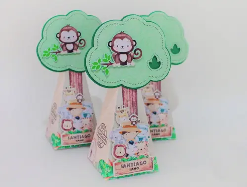 Kit Festa 25 Lembrancinhas Personalizadas Safari 22