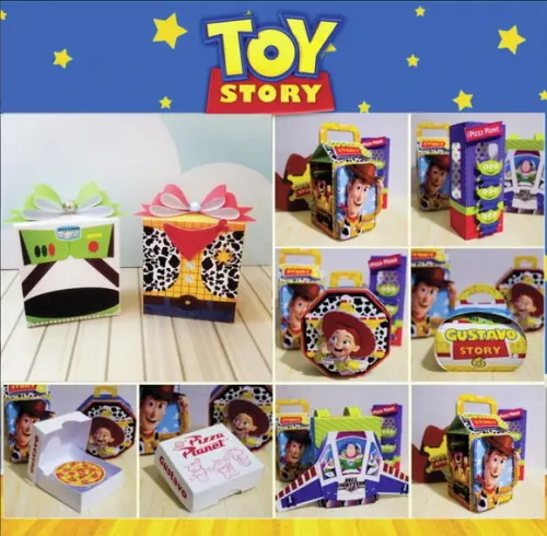 Kit Festa 25 Lembrancinhas Personalizadas Toy Story Luxo