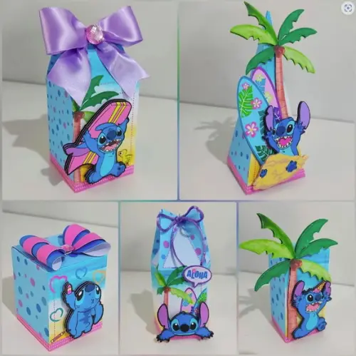 Kit Festa 40 Lembrancinhas Personalizadas Lilo e Stitch