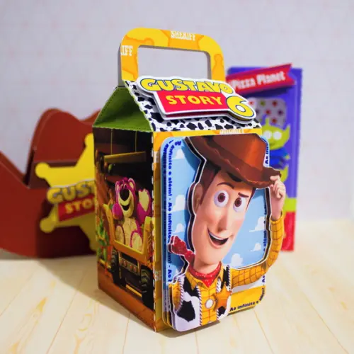 Kit Festa 50 Lembrancinhas Personalizadas Toy Story Luxo