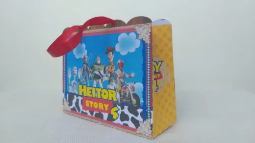 Sacolinha Personalizada Toy Story 4 10 Unid.