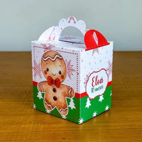 30 Itens Kit de Caixinhas Personalizadas Natal 2 Festas