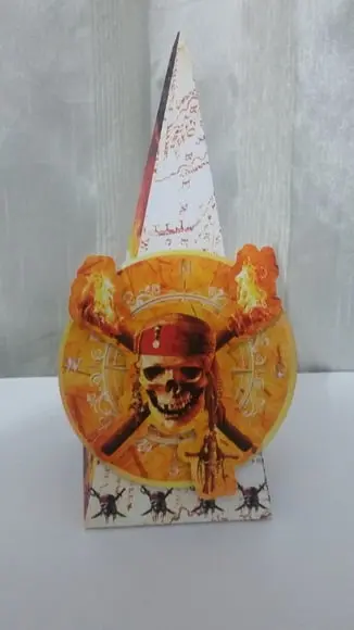 Caixa piramide Piratas do caribe