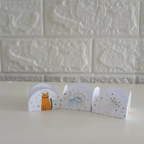 Forminhas p/ Doces Gatinhos 50 Unidades