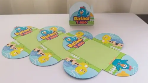 Forminhas p/ Doces Personalizadas Galinha Pintadinha 50 Unid