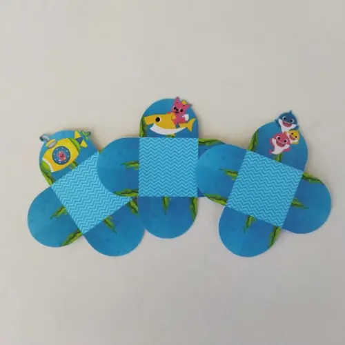 Forminhas para Doces Baby Shark 50 Unidades