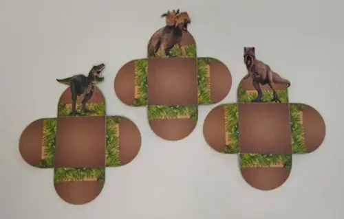 Forminhas para Doces Dinossauros 50 Unidades