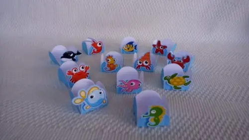 Forminhas Pára Doces Fundo do Mar 3d 50 Unidades