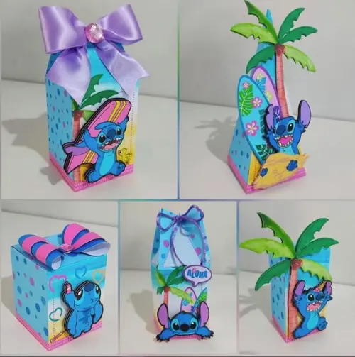 Kit Festa 30 Lembrancinhas Personalizadas Stitch 2