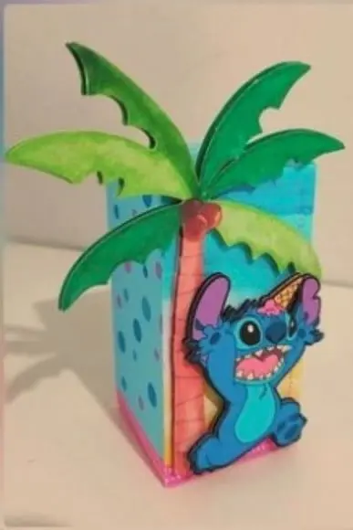 Kit Festa 30 Lembrancinhas Personalizadas Stitch 2