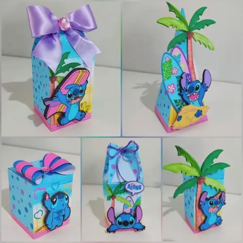 Kit Festa 45 Lembrancinhas Personalizadas Stitch 2