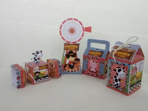 Kit Festa Fazendinha Menino 1 - 30 Peças