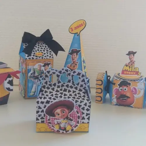 Kit Festa Infantil Caixinhas Toy Story 15 Itens