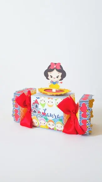 Kit Festa Personalizada Branca de Neve Baby- 15 Itens