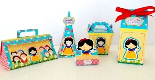 Kit festa personalizada Branca de Neve Baby