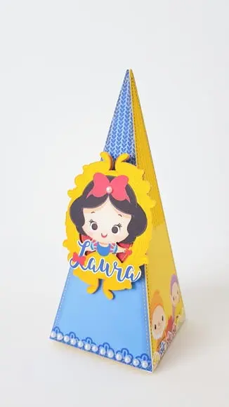 Kit Festa Personalizada Branca de Neve Baby- 20 Itens