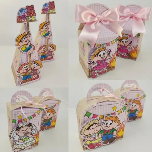 Kit Lembrancinhas Personalizadas Festa Junina 1- 15 Itens