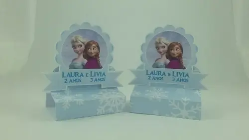 Porta Chocolate Duplo Frozen