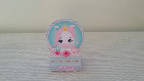 Porta Chocolate Unicórnio Baby