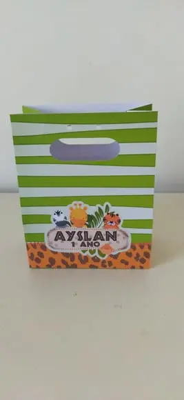 Sacolinha Personalizada Safari