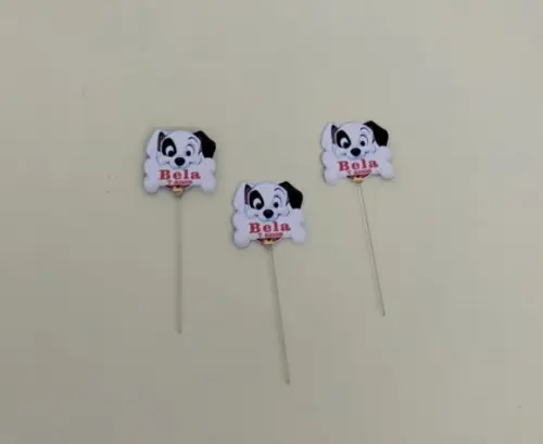 Topper para Doces 101 Dálmatas- 50 Unidades