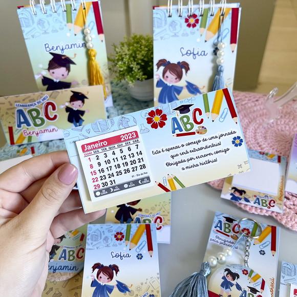 10 Calendário de Mesa Formatura