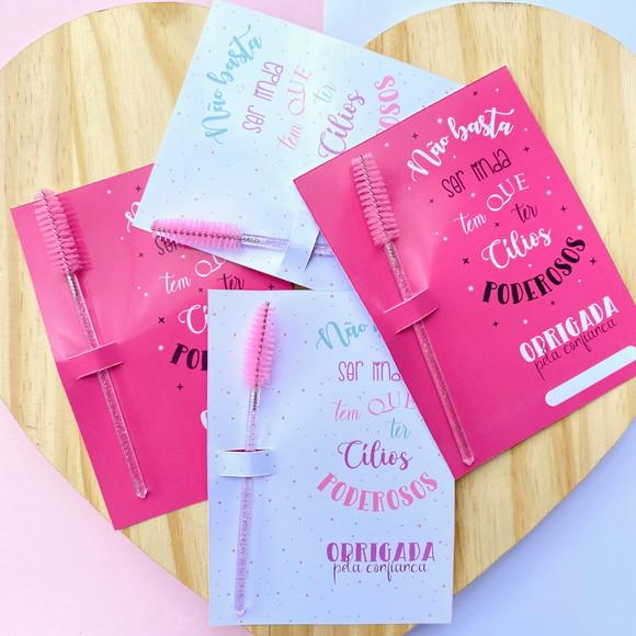 20 Cards com Escovinha Dia das Mãe