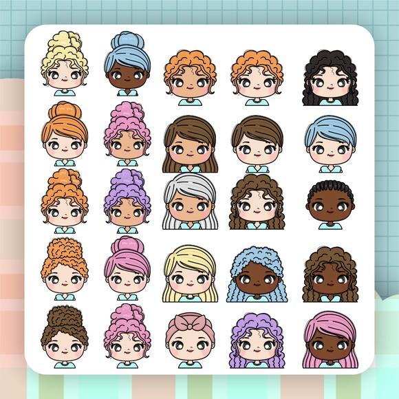 20 Cards com Brincos Pérolas Dia Internacional da Mulher