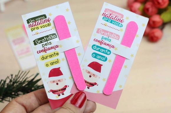 20 Cards com Lixa Natal