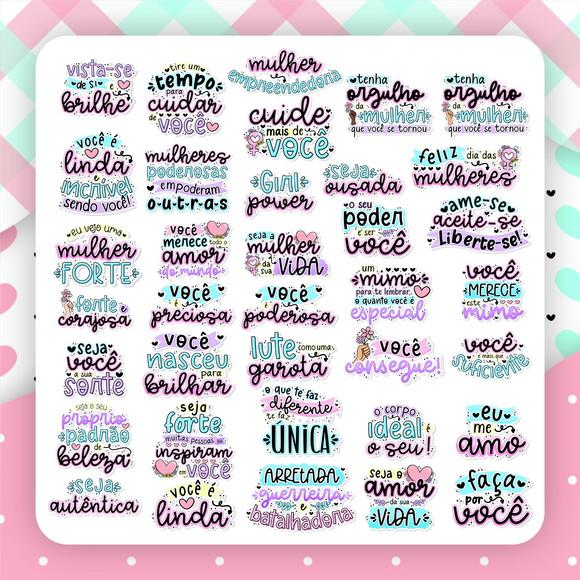 20 Chaveiro Acrilico 3x4 Dia Internacional da Mulher