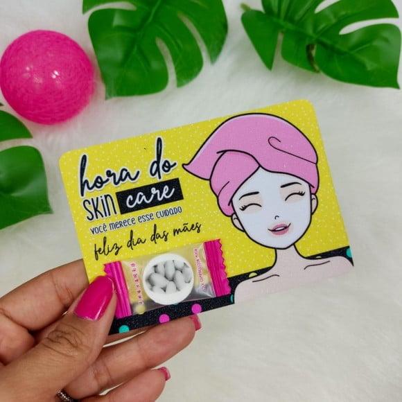 20lembrancinhas Dia das Mães Máscara Skin Care