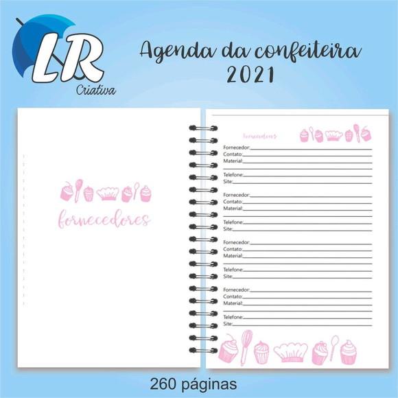 Agenda da confeiteira