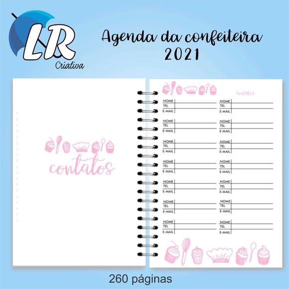 Agenda da confeiteira