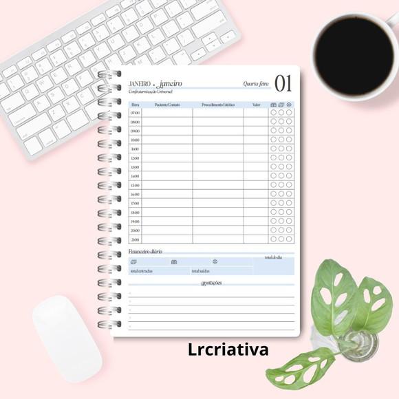 Agenda de Agendamento Estética 2025