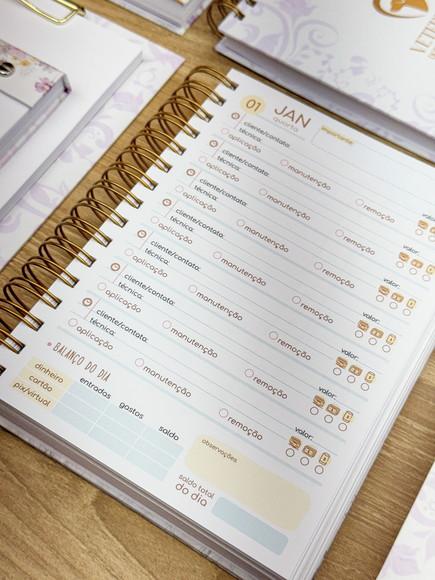 Agenda de Agendamento Nail Designer Candy 2026