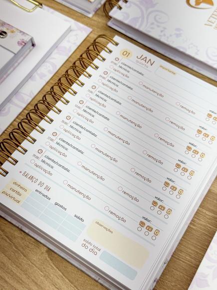 Agenda de Agendamento Nail Designer Candy 2026