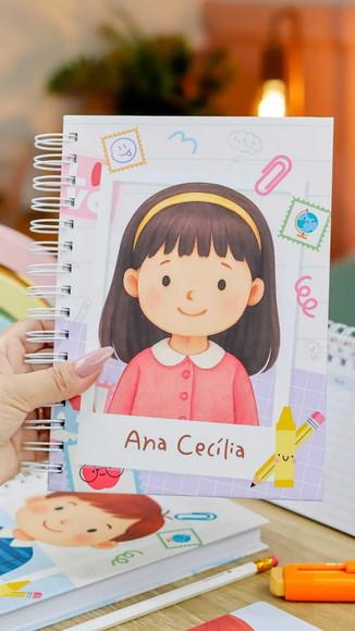 Agenda Diária Escolar 2026 Menininhos